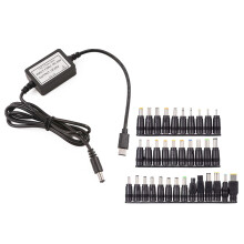 Type C Plug Connector Cable with Adjustable Voltage-34 adapters