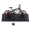 Modello MTB in lega per bambini, 21,5  8,5 cm, nero 1