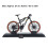 Modello MTB in lega per bambini, 21,5  8,5 cm, nero 2