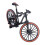 Modello MTB in lega per bambini, 21,5  8,5 cm, nero 10
