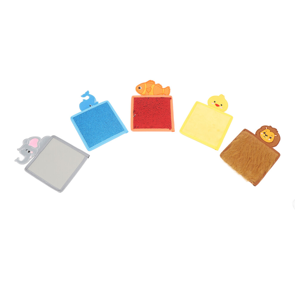 Animal Sensory Tiles Plush Play Panel for Autism Anxiety Relief