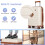 Carry-On Lightweight PP Hard Shell Cabin Suitcase 9