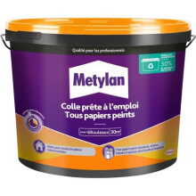 Kleber - METYLAN - 2958245 - Gebrauchsfertig - Alle Tapeten - Eimer - 4,5kg