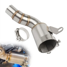 Motorcycle Exhaust Link Pipe for Husqvarna 401 Vitpilen Svartpilen 125 250 20202023 Catalyst Delete