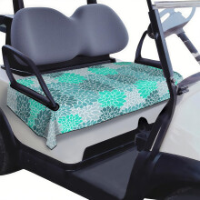 Överdrag till Club Car Golf Car-säte, 137 x 76 cm, mjuk mikrofiberfilt för framsätena Precedent, Onward, Tempo och DS