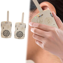 Children Walkie Talkies DIY Set Holiday Gifts Long Range Fun Assembly Electronic Learning Toys Wood Kids Toys