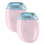 YOCBZ Mini-Nagelschleifer, 2er-Pack, Beige, 3 Geschwindigkeiten, USB 7