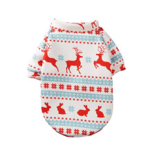 Newway kersttrui voor honden, fleece, kleine honden winteroutfit