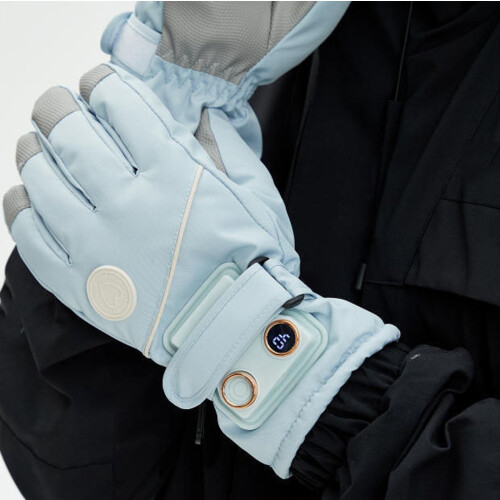 Heated Gloves Colorful Windproof Rechargeable for 2