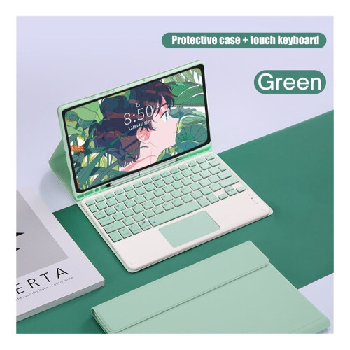 Capa com teclado touchpad para Samsung Galaxy Tab A7 de 10,4 polegadas. 1
