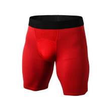 Men's Sport Performance Boxer Brief Underwear Compression Shorts
