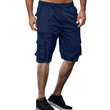 Pantalones cortos cargo para hombre heyac Talla 36 Pantalones cargo elásticos de pierna recta Pantalones Street Hop de pierna recta Pantalones cargo