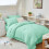 Mint Green Twin XL Seersucker Comforter Set 5-Piece 1