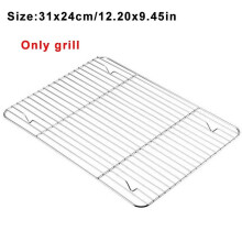 Stainless Steel Rectangular Baking Pan 23cm