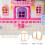 Mini fence handrail for house decoration 1:12 3