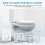 2-in-1-Rund-Toilettensitz mit Kleinkindtrainer 5