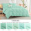 Mint Green Twin XL Seersucker Comforter Set 5-Piece 5