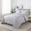 Oversized King Quilt Set 3-Piece Microfibre 2