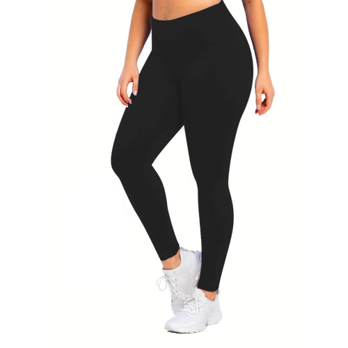 Κολάν Plus Size από φλις επένδυση με τσέπες για γυναίκες 1XL-5XL - Ψηλόμεσο, μαλακό, 1