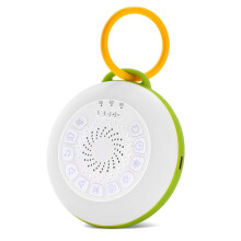White Noise Machine with 11 White Noise Adjustable, Night Light,  Speaker,Timing Function Green