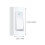 Interrupteur simple blanc à clapet pour chambre à coucher (1 pièce) 6