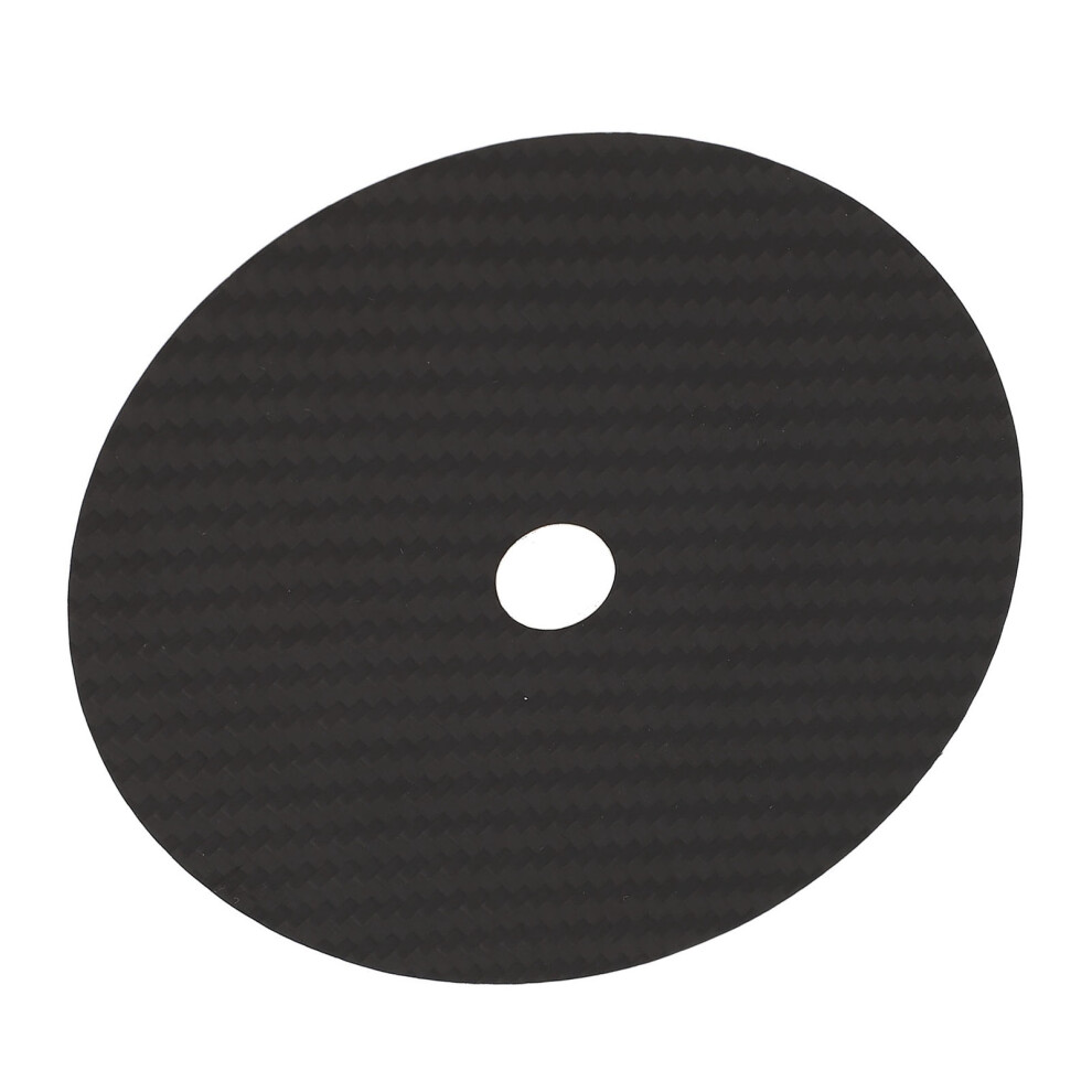 Hifi Cd Tuning Pad Carbon Fibre With Low Distortion For Cd Player 75Mm Black 9371385021753