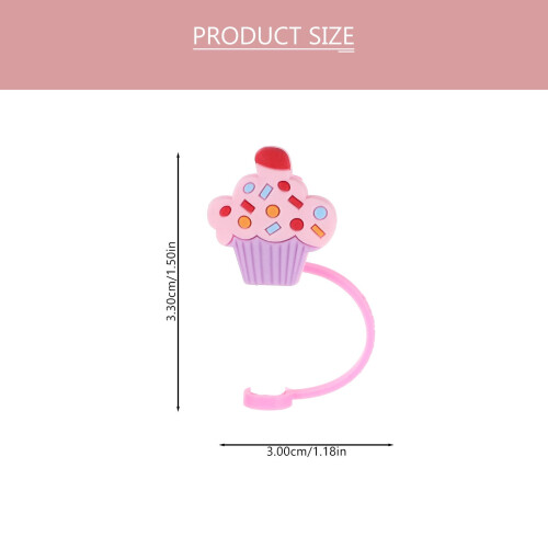 Set di 9 tappi in silicone per cannucce da 6-8 mm 2