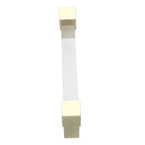 Küchenschrank Griff Gold Acryl 96mm 2
