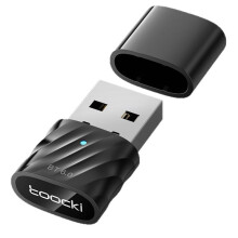 Toocki 6.0 USB Adapter USB Audio Receiver Transmitter Wireless USB Adapter for PC Dongle for Windows 11 10 8.1
