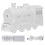 USB Essential Oil Diffuser 300ML Train Cool Mist Humidifier Quiet Aromatherapy Diffuser with Night Light for Bedroom 1