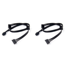 2PZ GPU PCI Express 6Pin Maschio da 1 Un 3 SSD Cavo di Alimentazione per CX850M CX750M CX600M CX500M CX430M Modulare