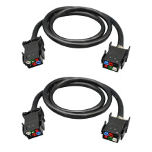 2X P33 to P33 6-Pin Power Cable 1.5m Pure Copper Power Wire Cable Power Extension Cord for T21