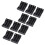 10 Pcs Black Plastic 3 x 3.7V 18650 Batteries 6 Pin Battery Holder Case 1