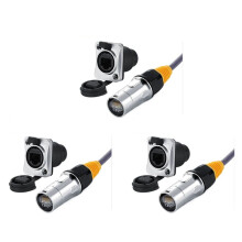 3X IP67 Netwerk RJ45 Waterdichte Connectoren / Ethernet RJ45 Waterdichte Stekker + Waterdichte aansluiting voor Buiten Ethernet