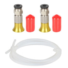3D Printer Filament Dryer Box Accessories PC4-M6 Pneumatic Straight Connector 4x2.5mm PTFE Tube Feed Fitting Coupler