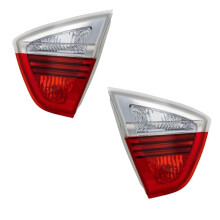 1Pair Car Taillight Inner Rear Brake Light for 3 Series E90 2004-2011 Turn Signal Light 63216937460 63216937459
