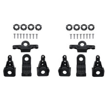 1 Paar Reparatursatz für Scheinwerferhalterung 63117381444 für X5 X6 F15 F16 2014-2018 Feste Halterung für Scheinwerferlampe mit