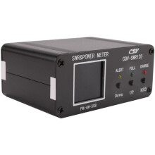 CQV-SWR120 120 W Digitale Staande Golfmeter Hoge Staande  Alarmfunctie 240 X 240 Full Colour HD-Display