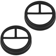 2 PièCes Jar Couvercle de Porte-Brosse À Dents - Antirouille en Acier Inoxydable Ferme DéCor de Comptoir de Salle de Bain Ferme - pour Large Bouche