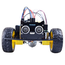 Car Robot Programmering Kit GöR det SjäLv Elektroniskt Kit Car Robot Kit Programmering LäRande Programmering Kit