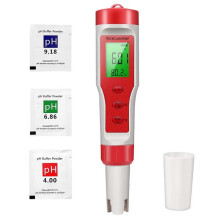 4-In-1-Digital-PH-MessgeräT mit PH/TDS/EC/Temp-Funktion für Hydrokultur, für Den NäHrstoffanbau, InnengäRten, Brauereien, Pools,