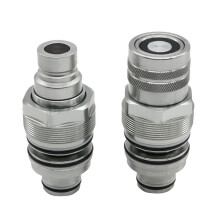 6680018 6679837 Hydraulic Flat Face Quick Coupler for Skid Steer