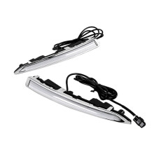 1 Pair LED DRL Daytime Running Lights with Turning Signal Lamps Waterproof for   Escape 2013-2016