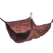 Petite Cage pour animaux de compagnie, hamac Double-Marron foncé