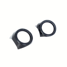For Land 250 Prado LC250 2024 Center Side Air Vent Trim Cover Trim Interior Accessories Carbon Fiber
