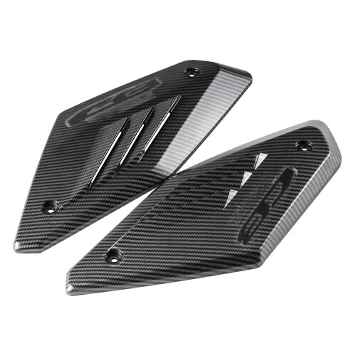 Carbon Fiber Motorcycle Frame Side Panel Guard Cover Shell Intake Pipe Protector for  CB650R 2019 2020 2021