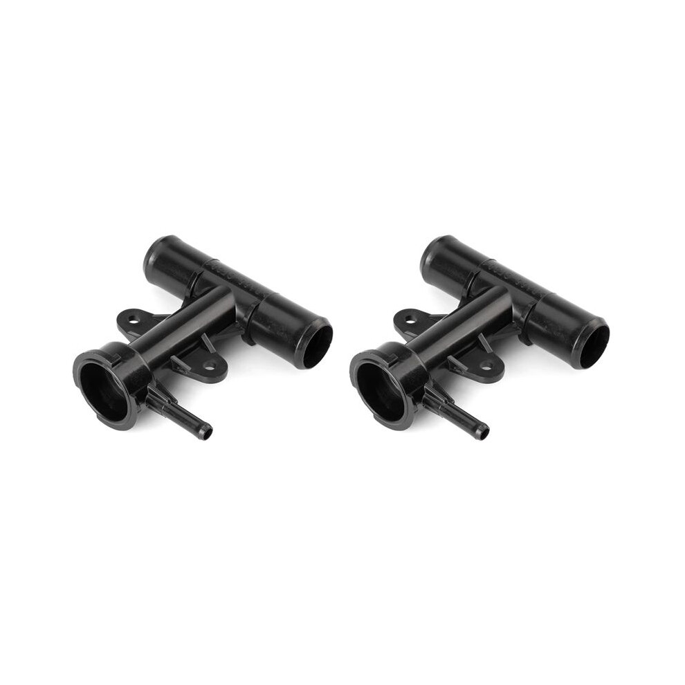 2X Car Radiator Filler Neck 21418-1Hk3a For Versa 1.6L 2012-2019 March 1.6L 2011-2022 Black 6132795459771