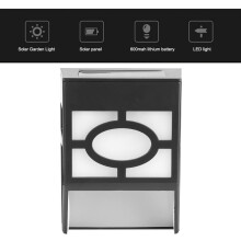 Retro Solar Wall Light Outdoor 2V LED Garden 120x85x50mm