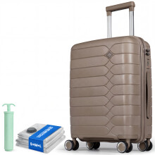 Carry-On Lightweight PP Hard Shell Cabin Suitcase