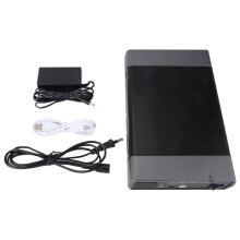 Adattatore per Scatola di Custodia per Unità Ottica Esterna USB 2.0 da 5,25 Pollici per Windows XP per PC Spina UE